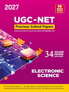 UGC-NET 2027: Electronic Science previous solved papers Made Easy