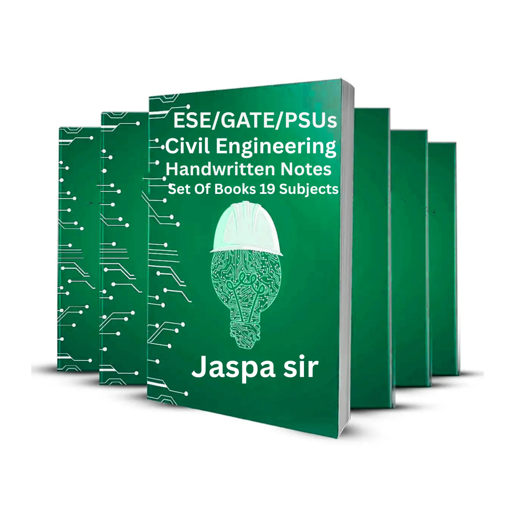 Jaspal Sir Civil Engineering HandWritten Notes For ESE/GATE/PSUs Technical Set Of Books 19 Subjects