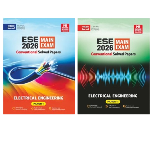 ESE 2026 Mains Examination: Electrical Engineering Conventional Paper-1 Papar-2 Made Easy