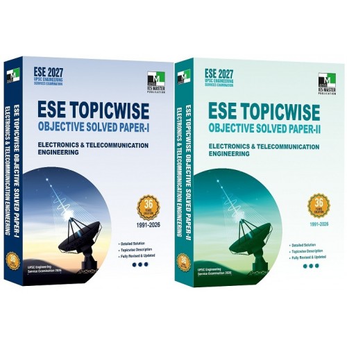 ESE 2027 ECE Topic-Wise Objective Solved Papers 1 & 2 | Electronics & Communication Engineering | IES Master