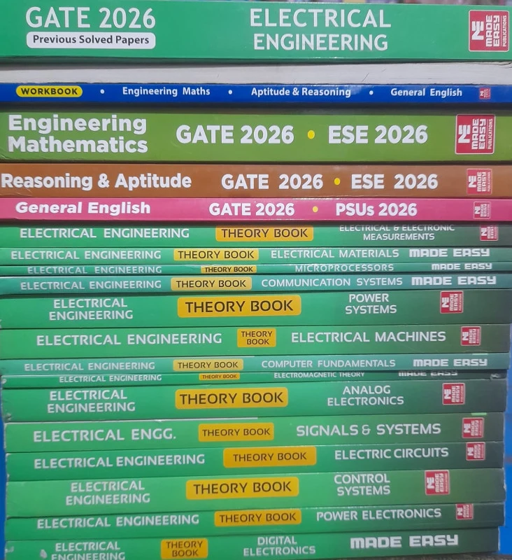GATE 2026 Electrical Engineering Theory Book Set 21 | MADE EASY  | Original Study Package