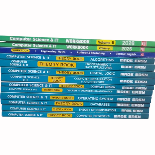 Computre Science Engineering Classroom Theory And Workbook Package - 2026 :for GATE (Set of Books-13 Made Easy)