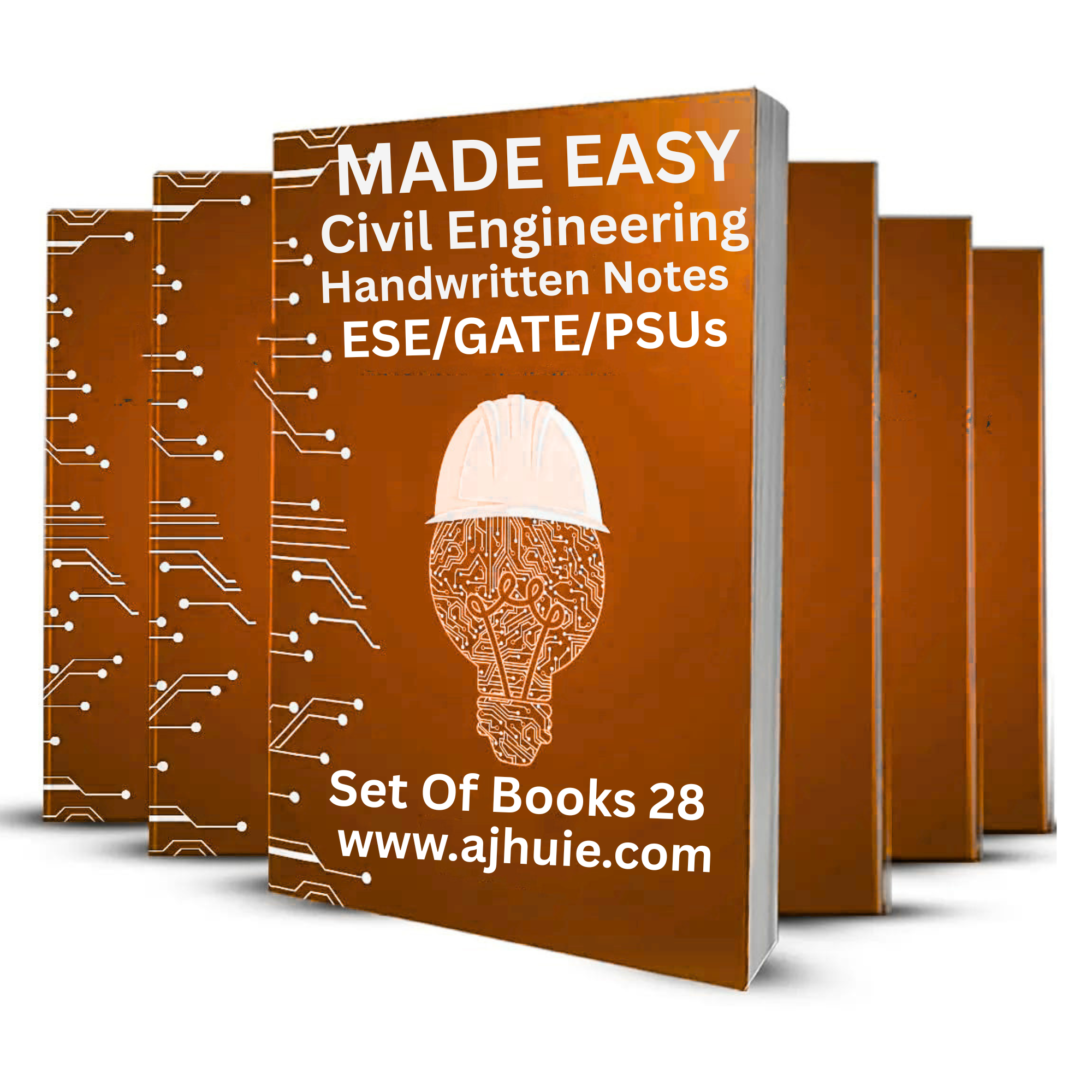 Civil Engineering : HandWritten Notes For ESE/GATE/PSUs Set Of Books 28 Subjects
