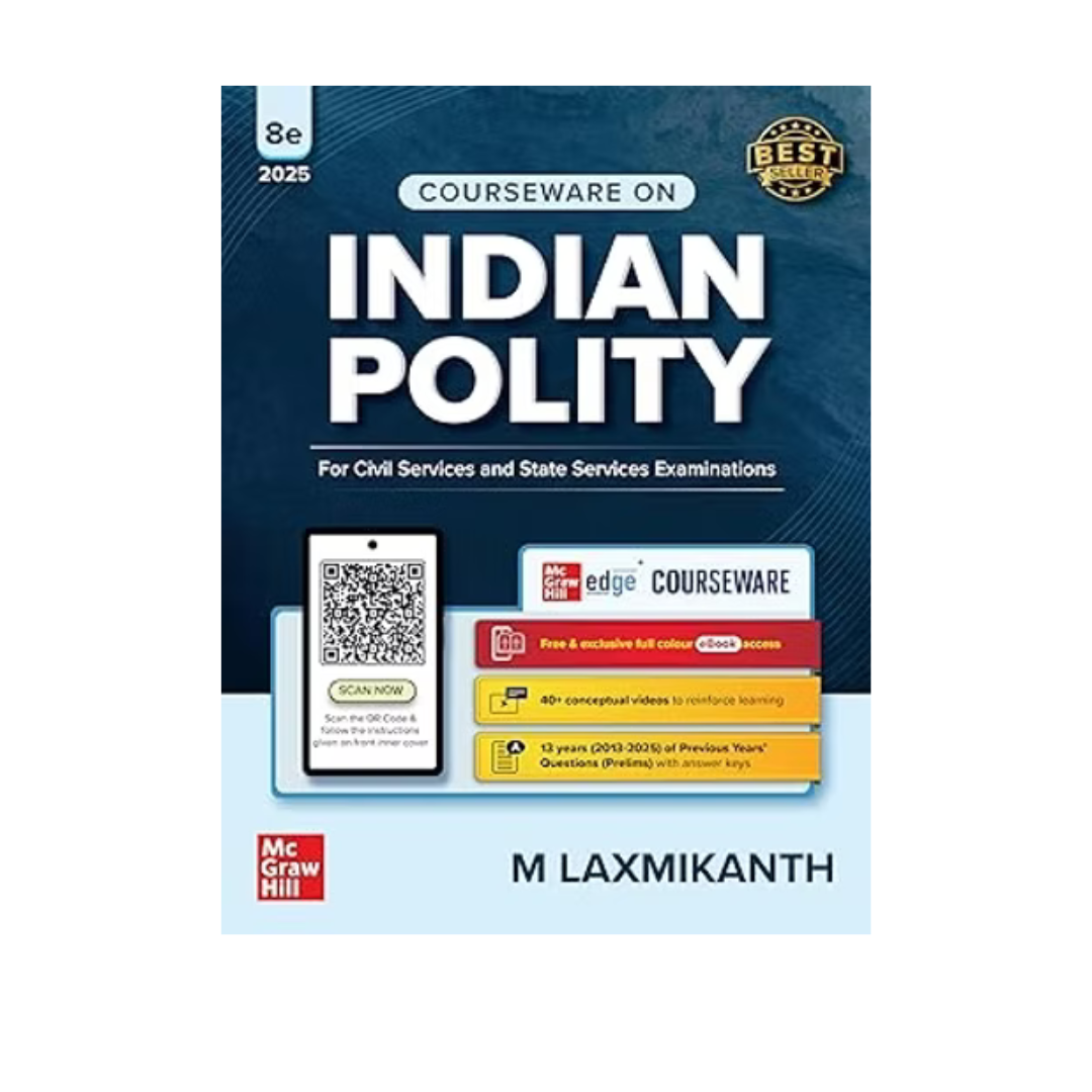 Indian Polity by M. Laxmikanth 8th Edition | UPSC IAS Prelims & Mains