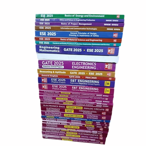 Electronics Engineering Classroom Study Package Original Books - 2025 : for ESE, GATE & PSUs (Set of Books-33 Made Easy)